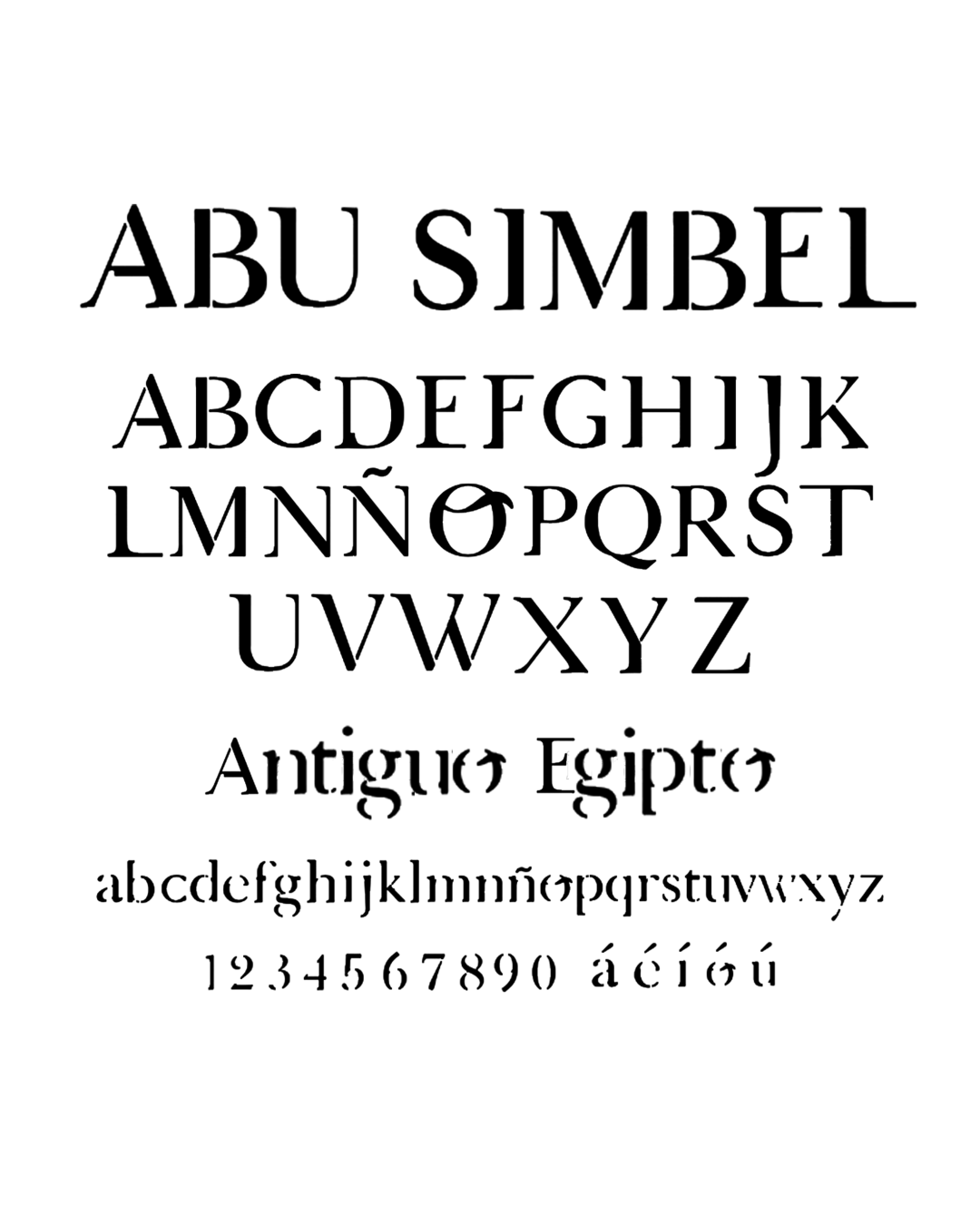Specimen Abu Simbel