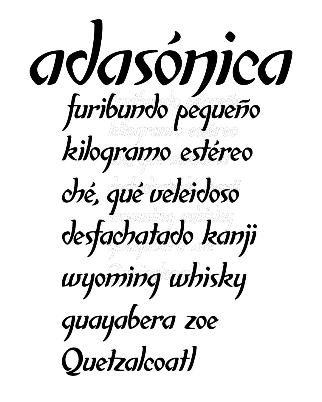 Specimen Adasónica