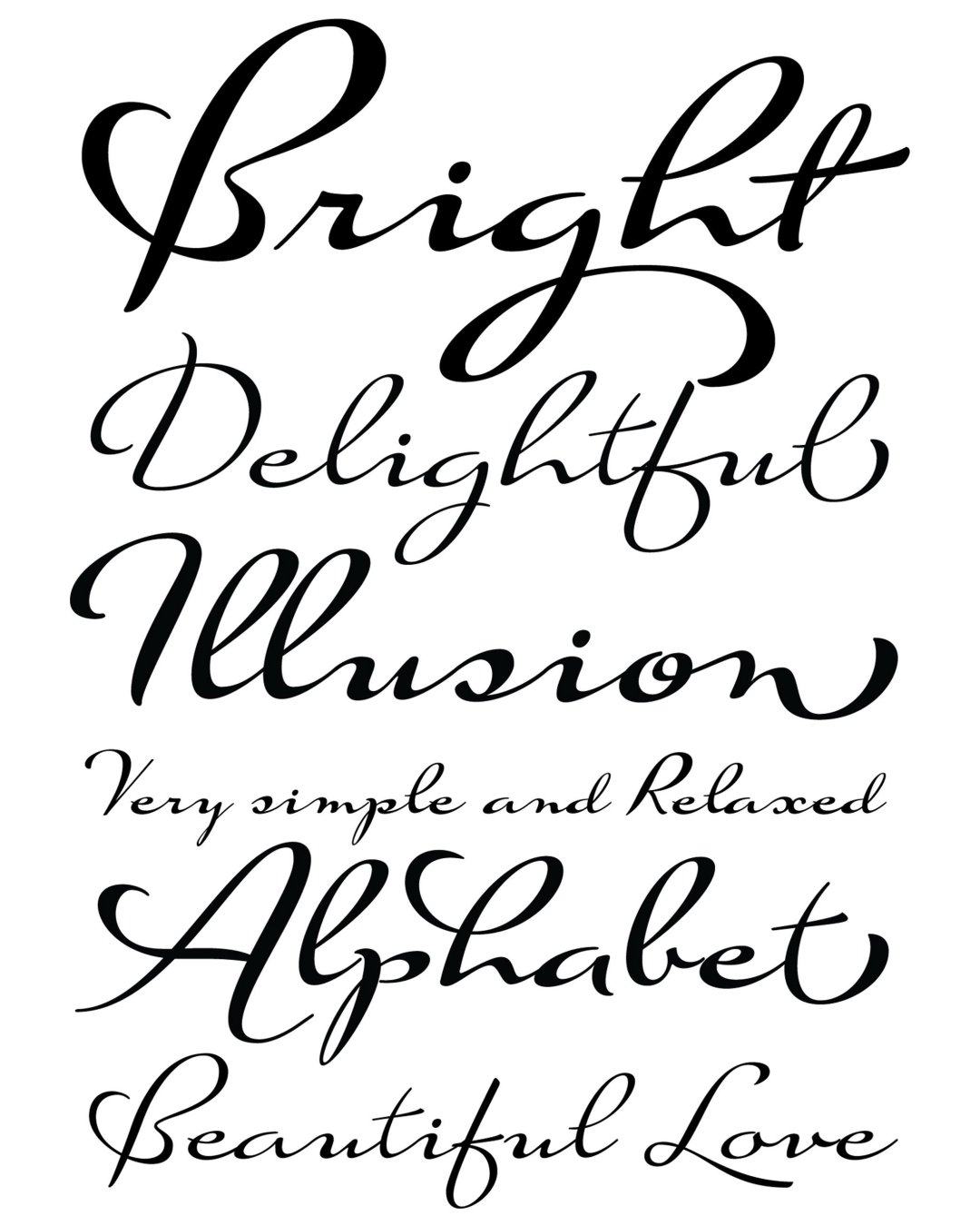 Specimen Suave Script Pro