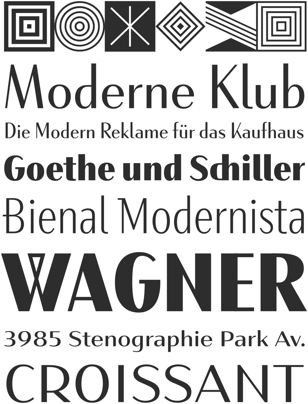 Specimen Wienerin