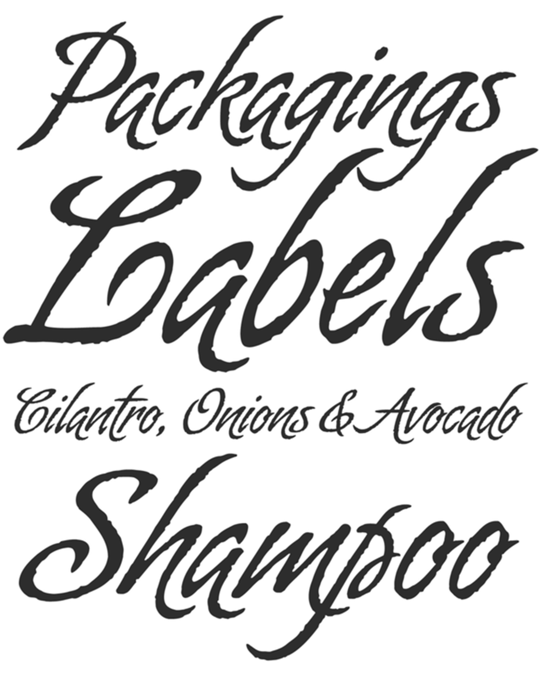 Specimen Almond Script