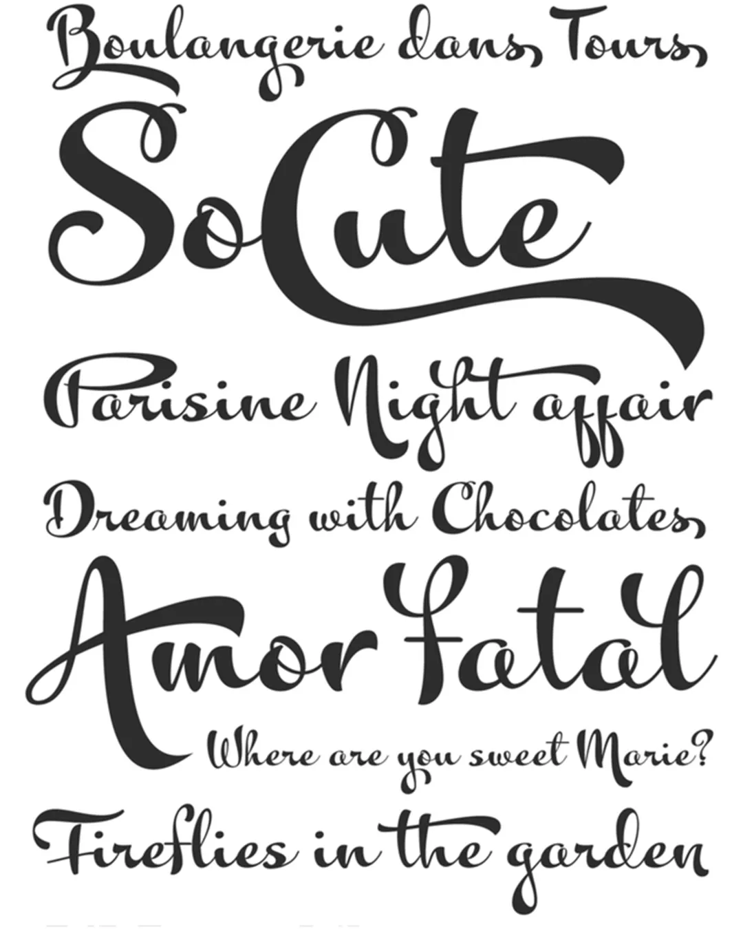 Specimen Kewl Script