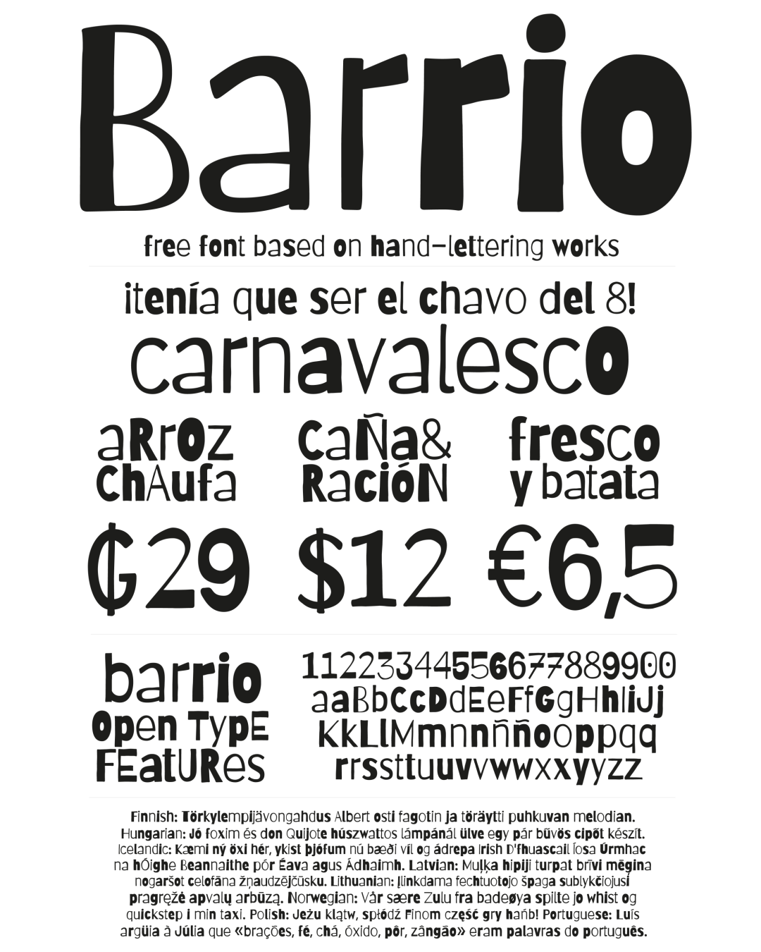 Specimen Barrio