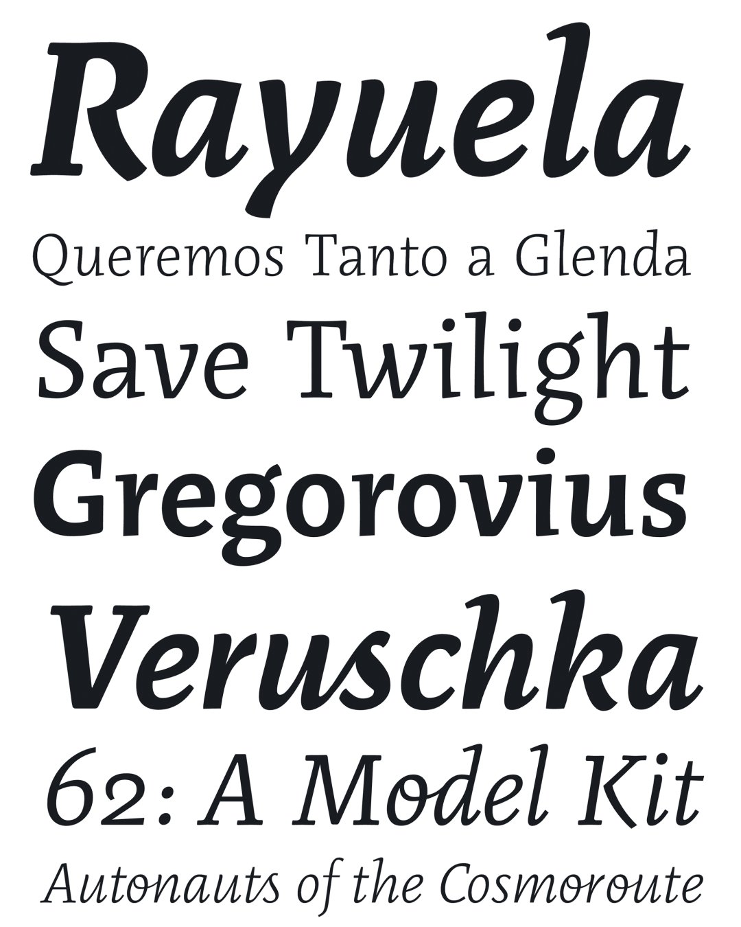 Specimen Rayuela