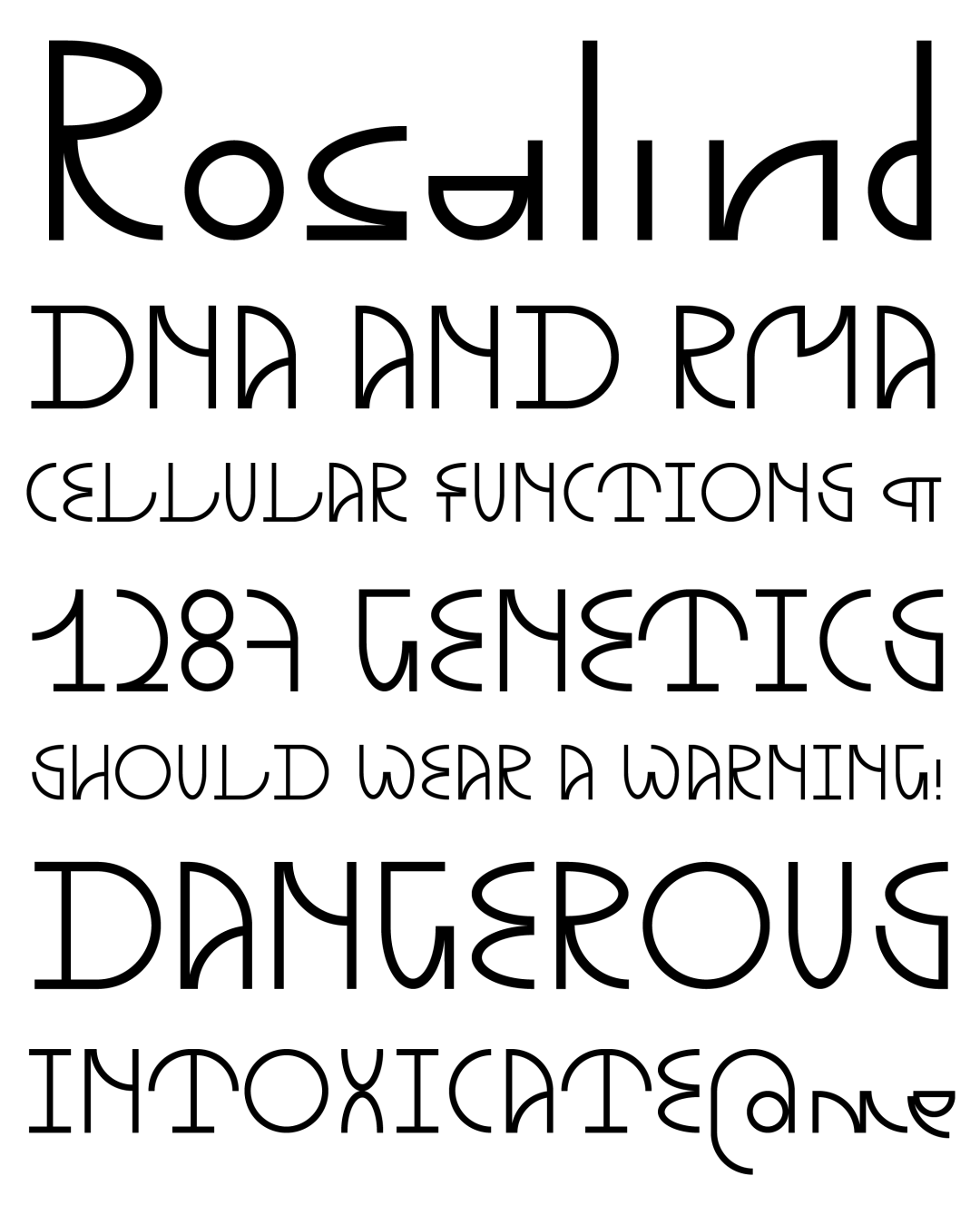 Specimen Rosalind