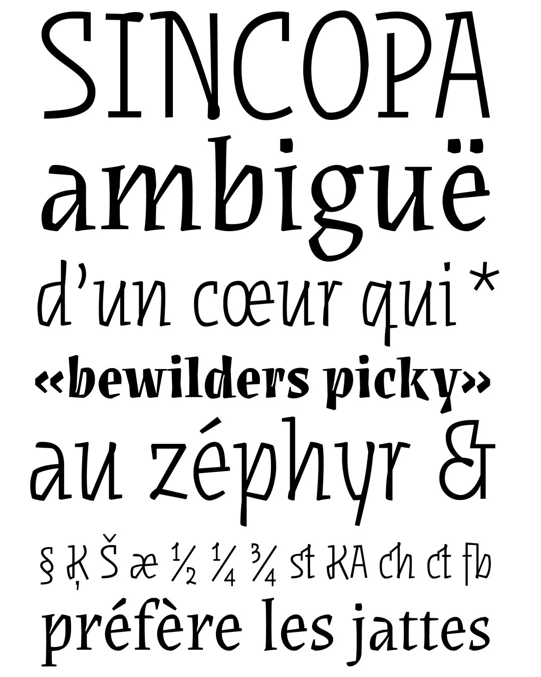 Specimen Síncopa
