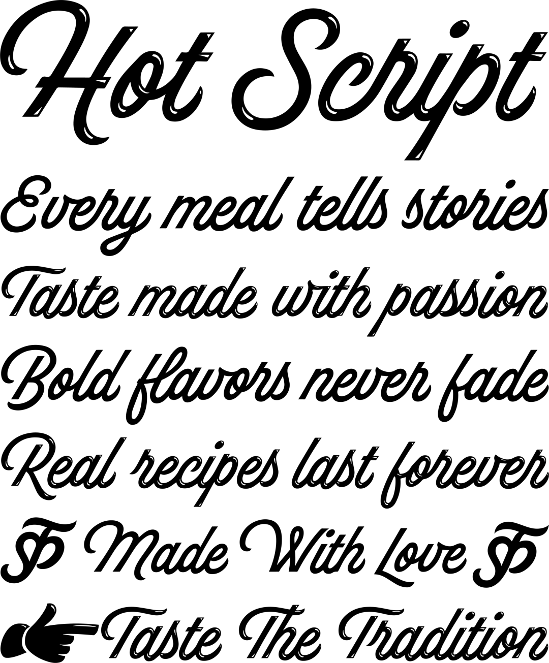 Specimen Hot Script