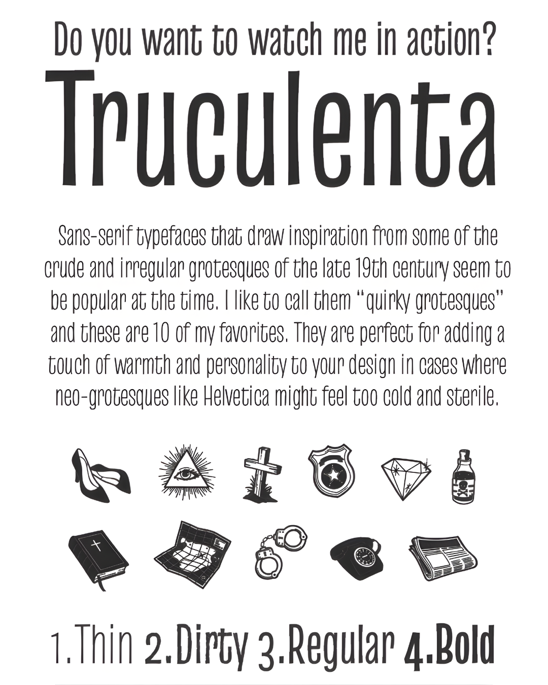 Specimen Truculenta Original