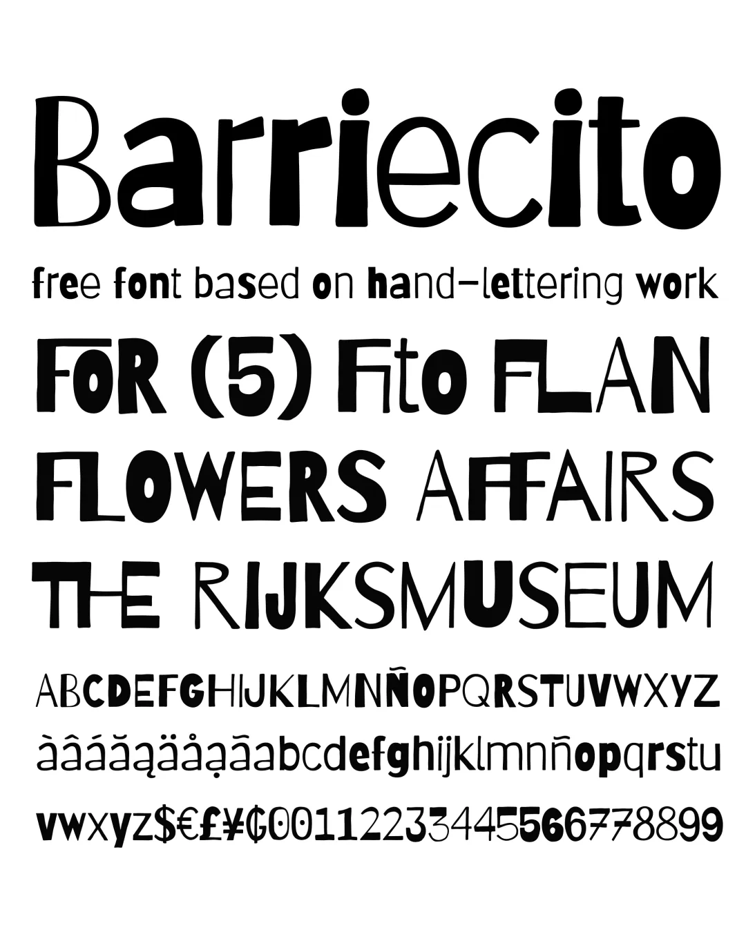 Specimen Barriecito