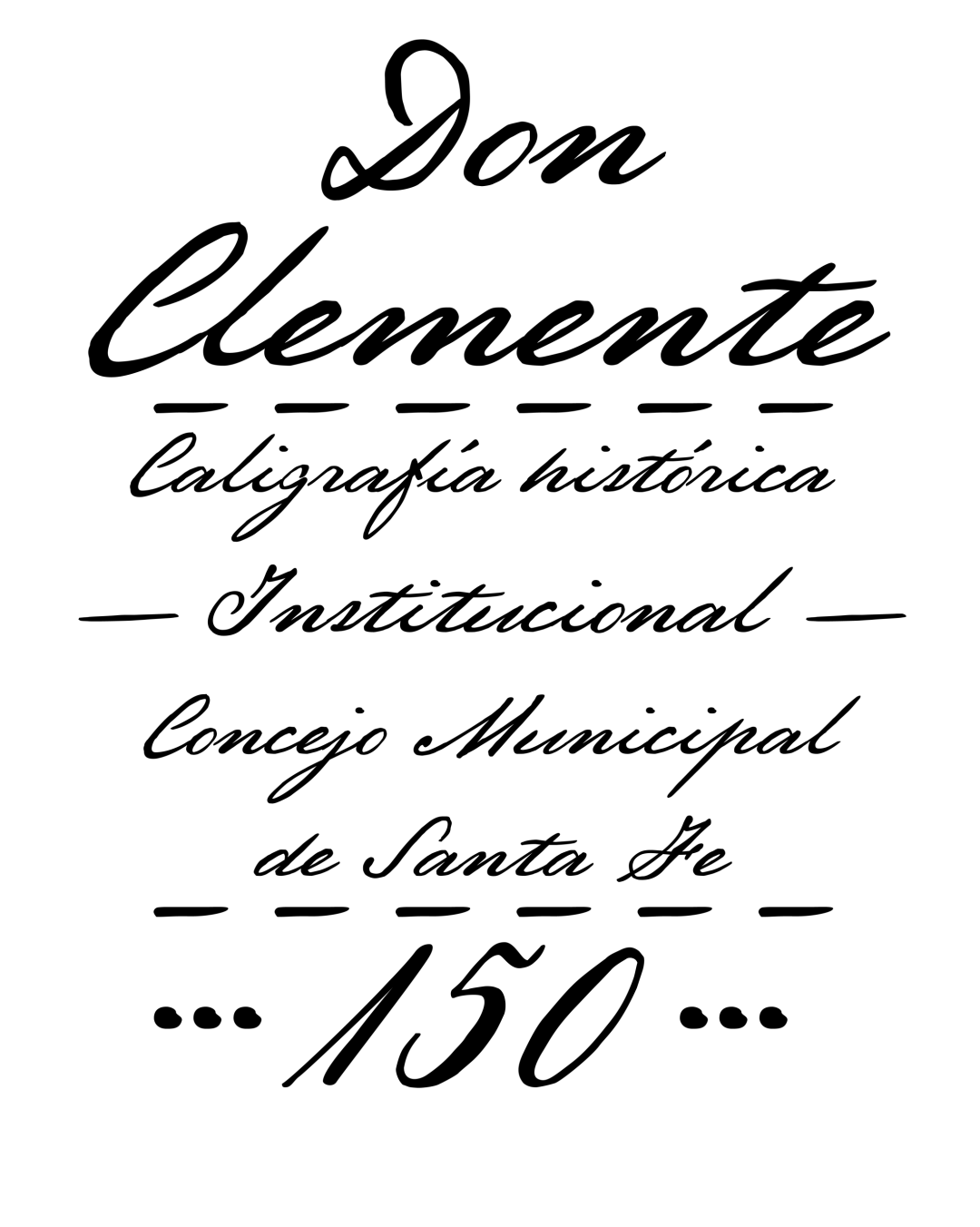 Specimen Don Clemente