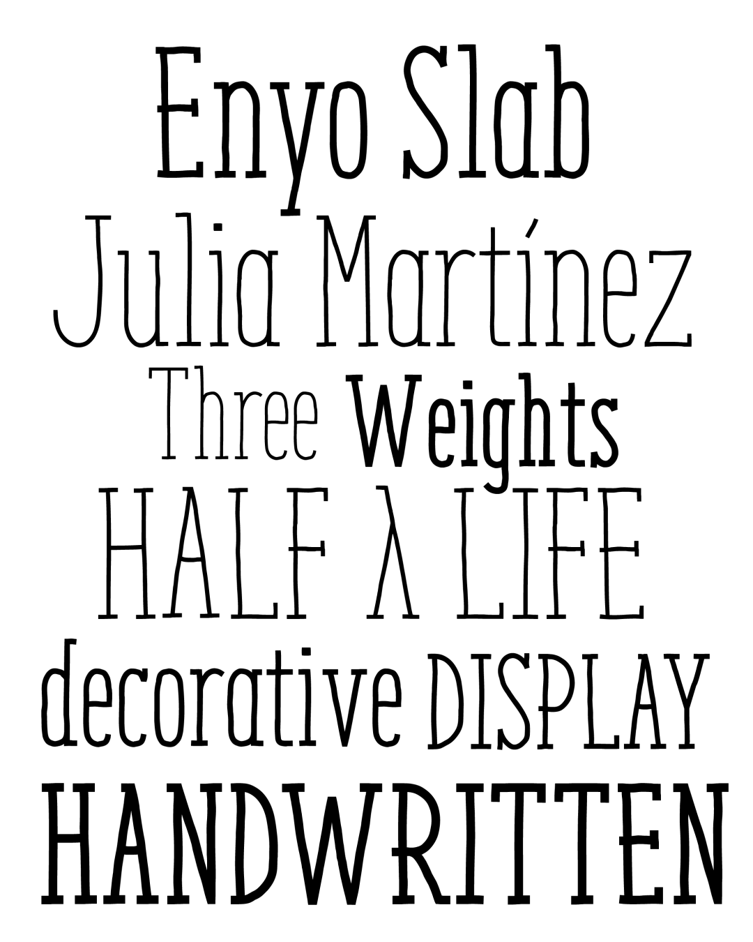 Specimen Enyo Slab