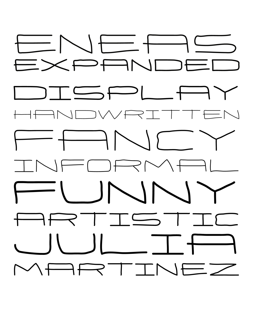 Specimen Eneas Expanded