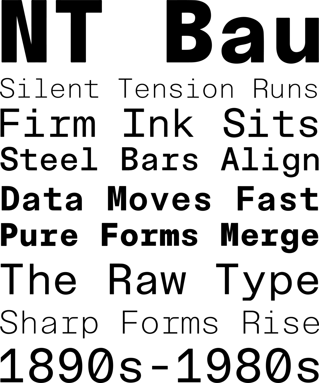 Specimen NT Bau