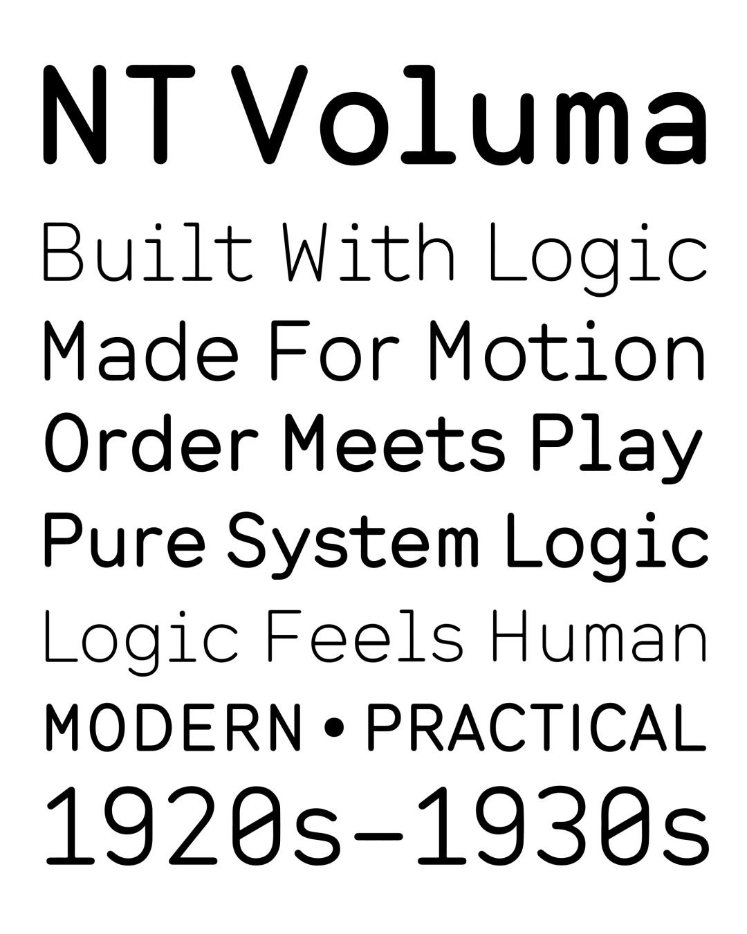 Specimen NT Voluma