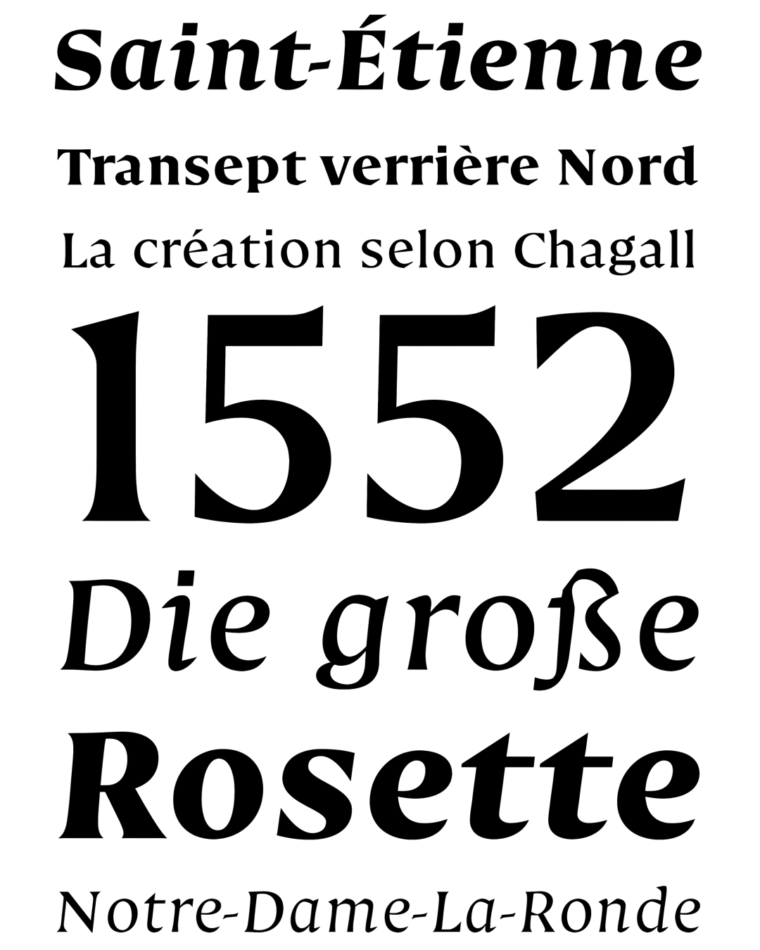 Specimen Cathédrale