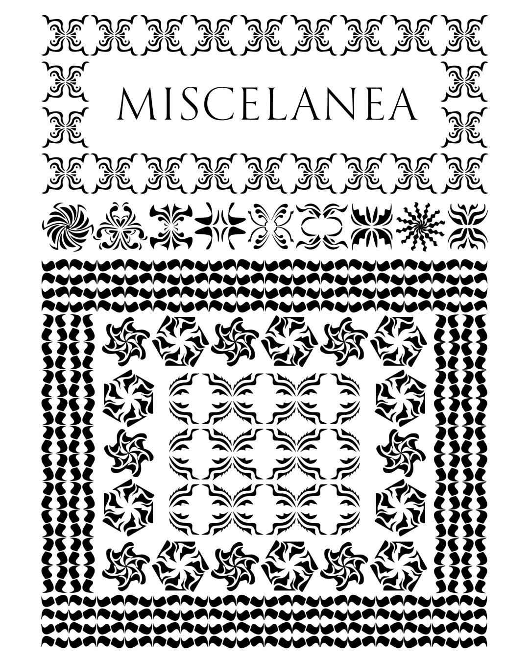 Specimen Miscelanea