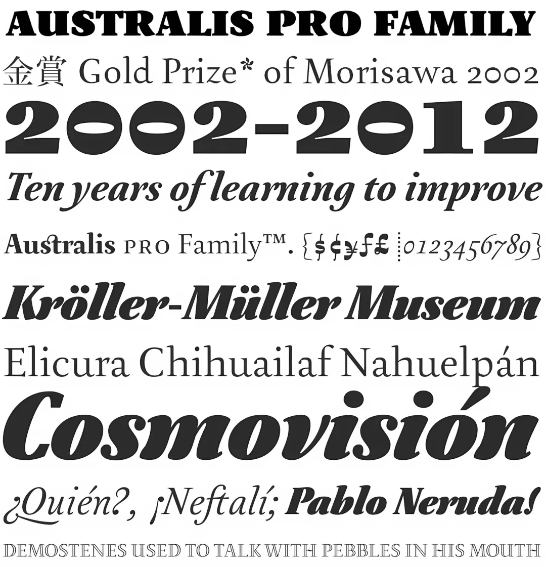 Specimen Australis Pro
