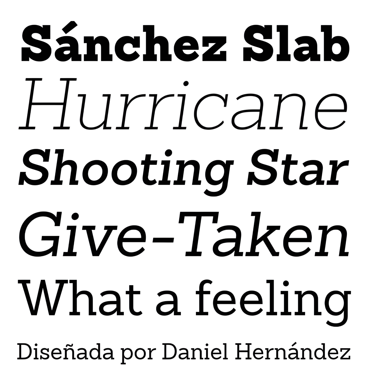 Specimen Sánchez Slab