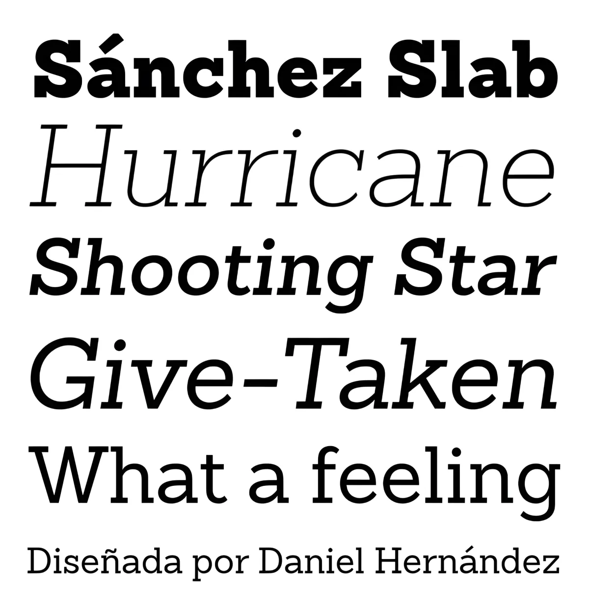 Specimen Sánchez Slab