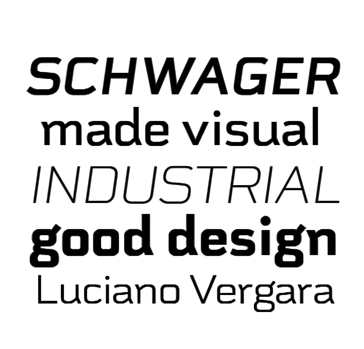 Specimen Schwager Sans