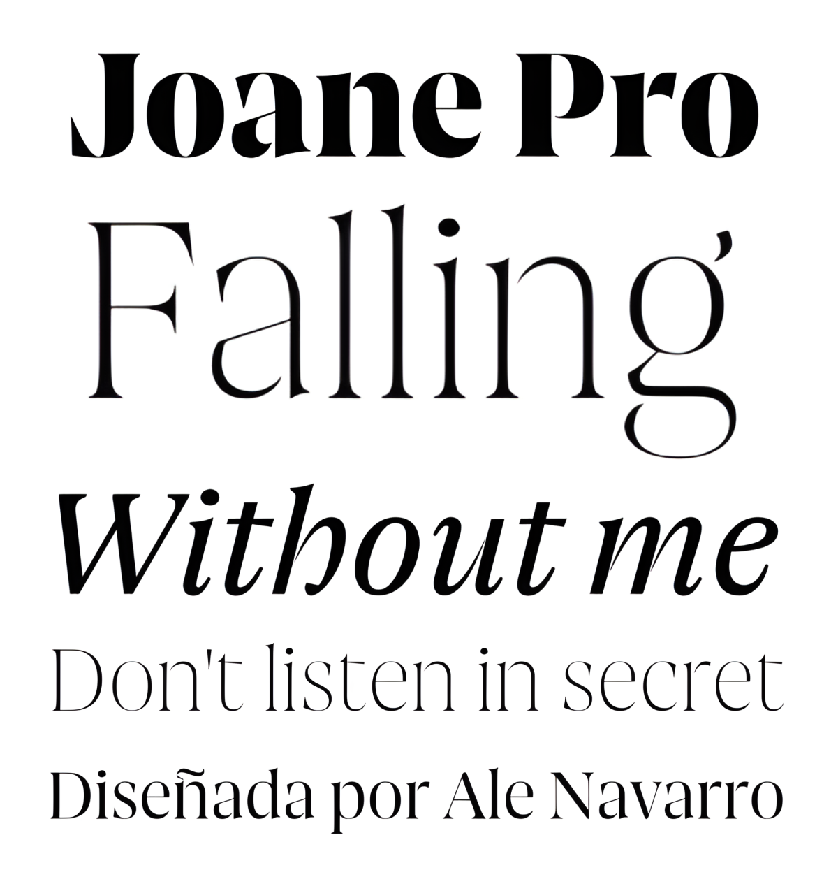 Specimen Joane Pro
