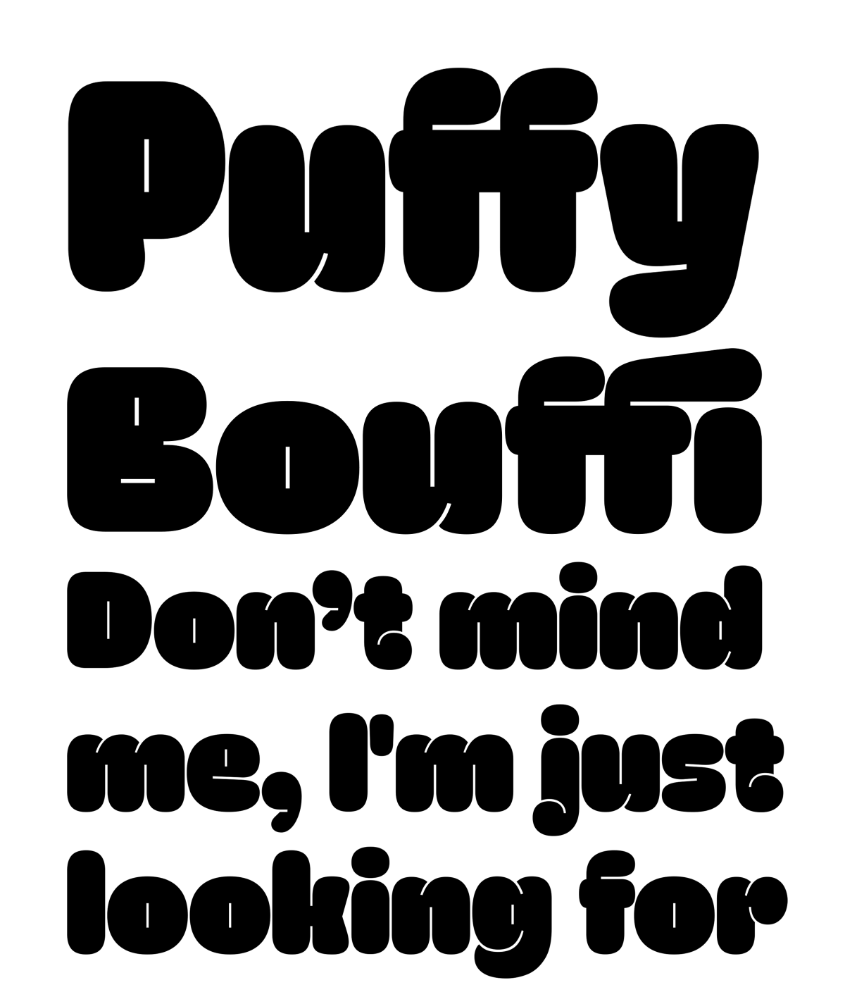 Specimen Puffy