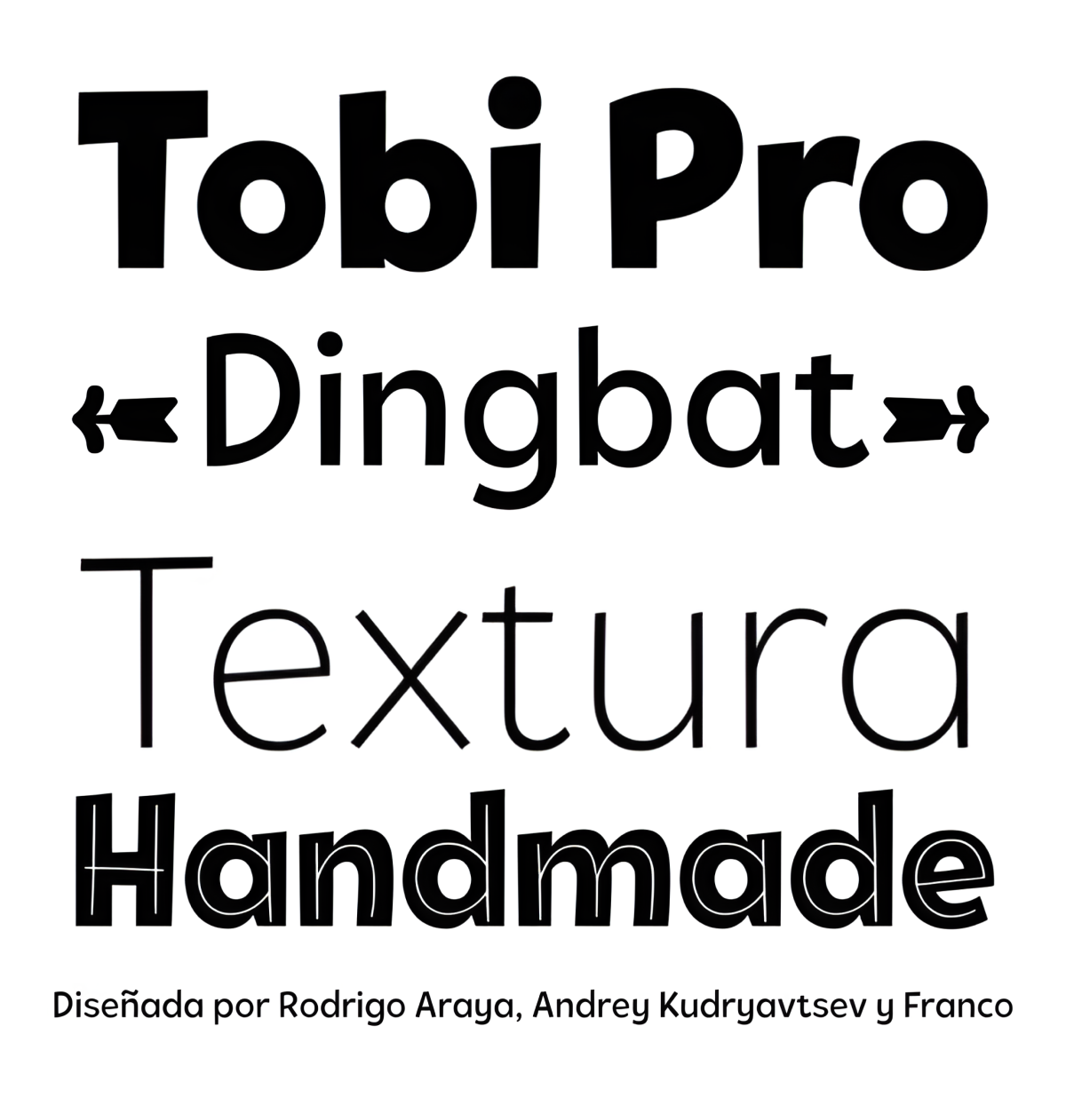 Specimen Tobi Pro