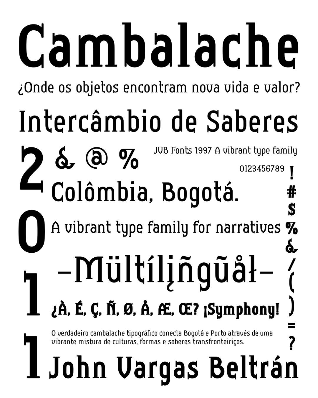 Specimen Cambalache