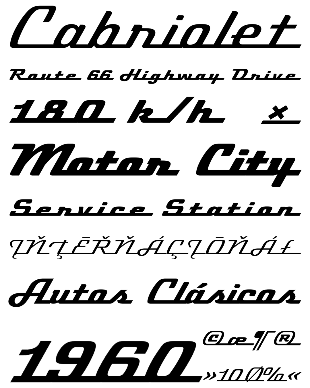 Specimen Cabriolet