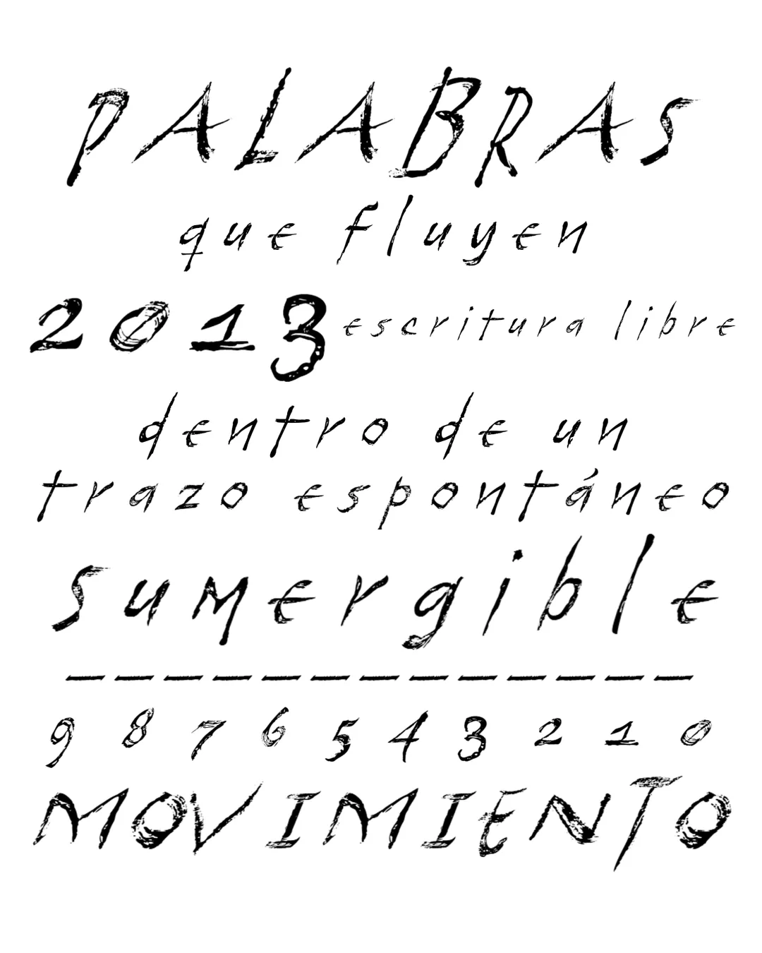 Specimen Sumergible Script