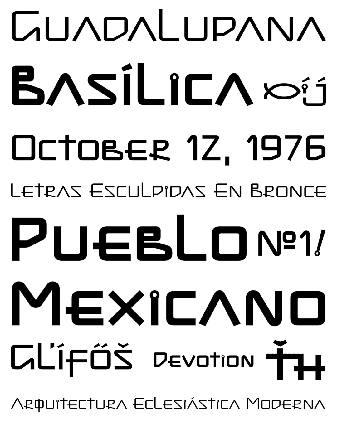 Specimen Guadalupana