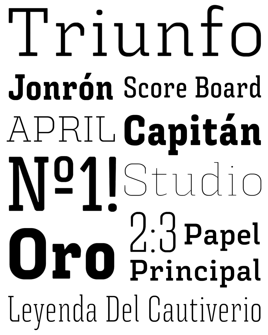 Specimen Triunfo