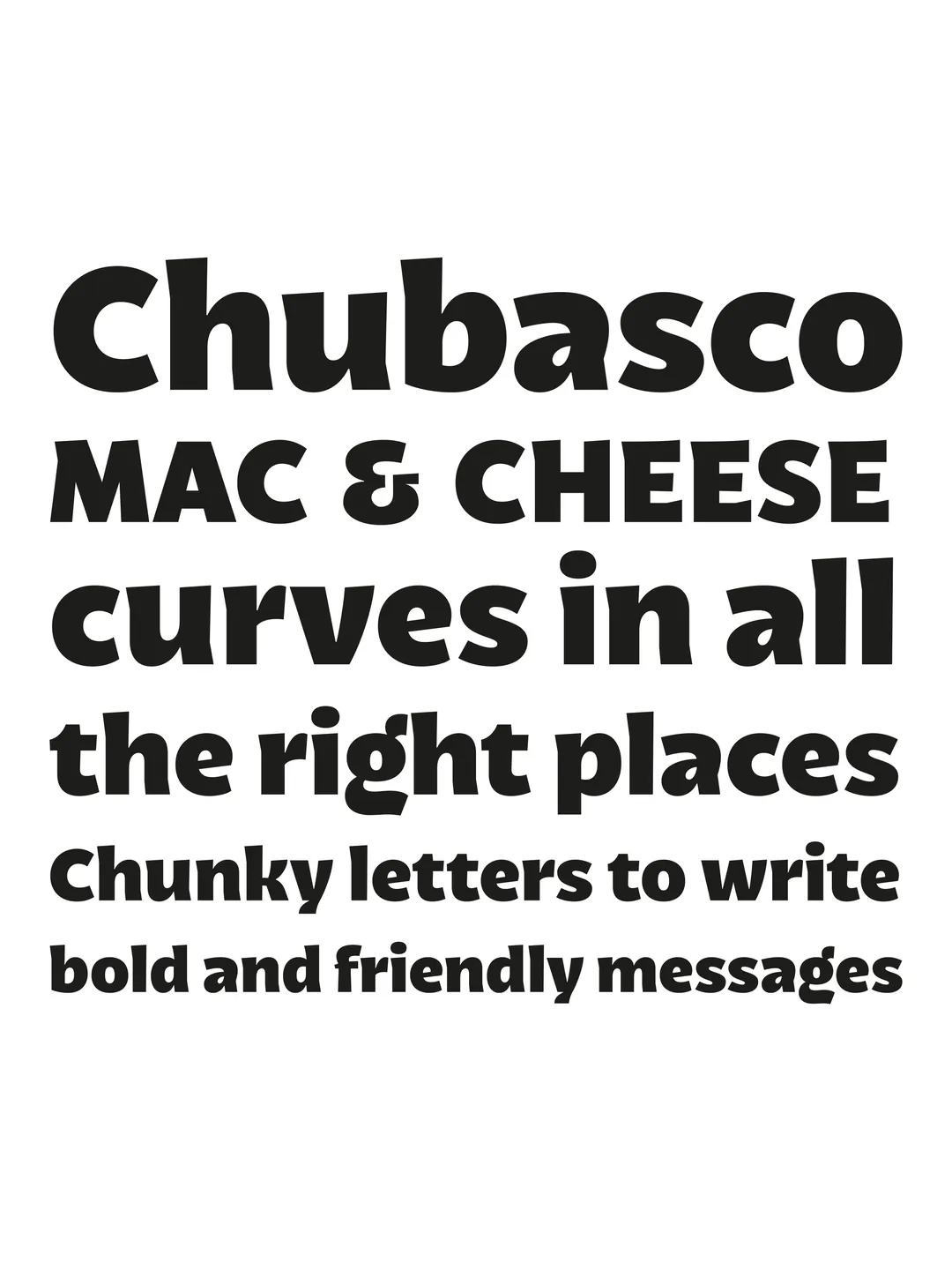 Specimen Chubasco