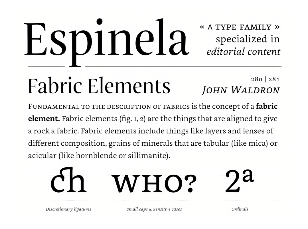 Specimen Espinela