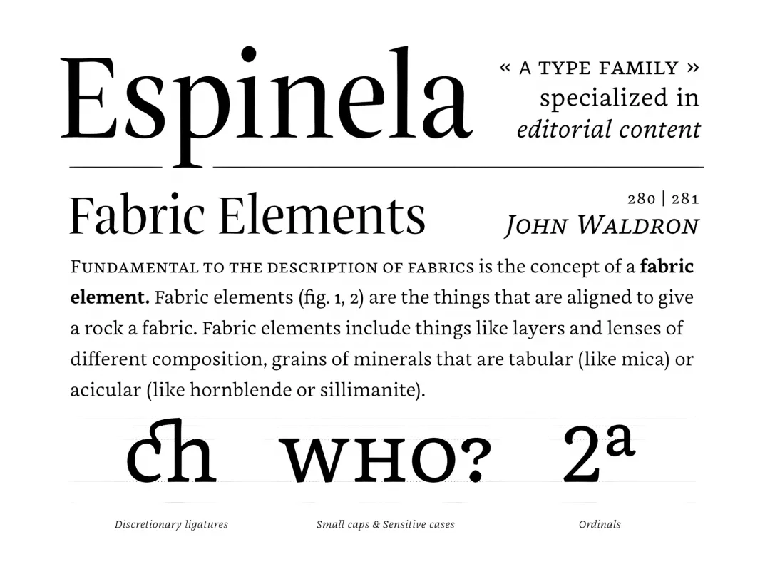 Specimen Espinela