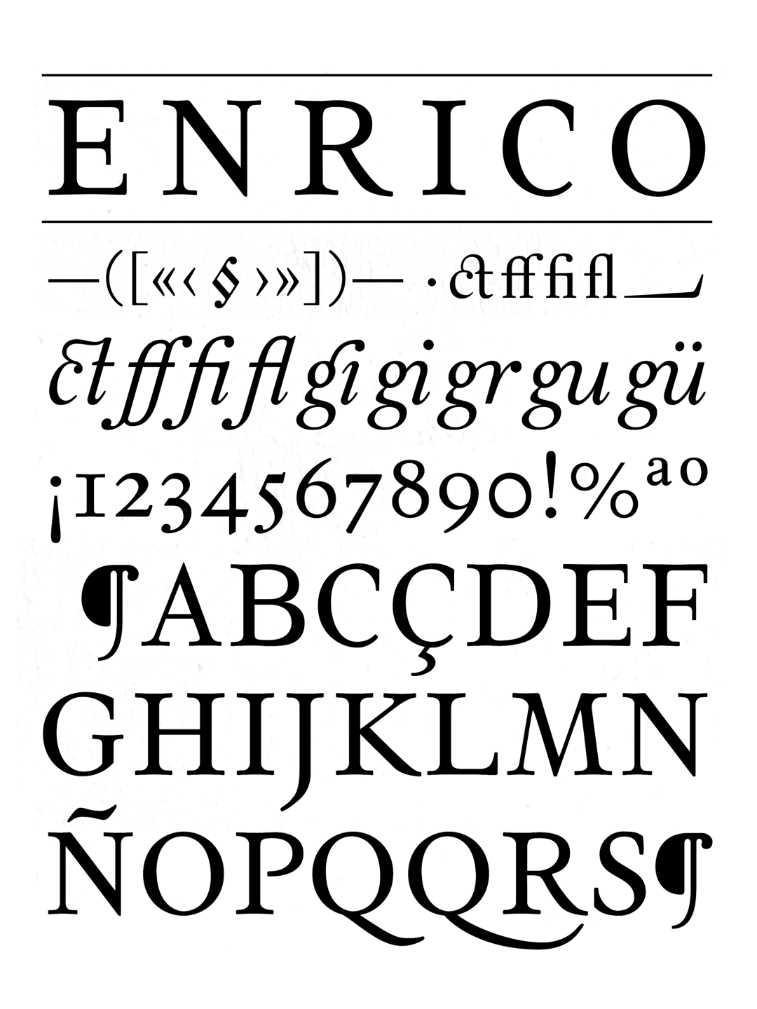 Specimen Enrico