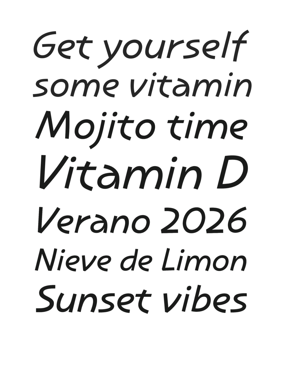 Specimen Vitamin D