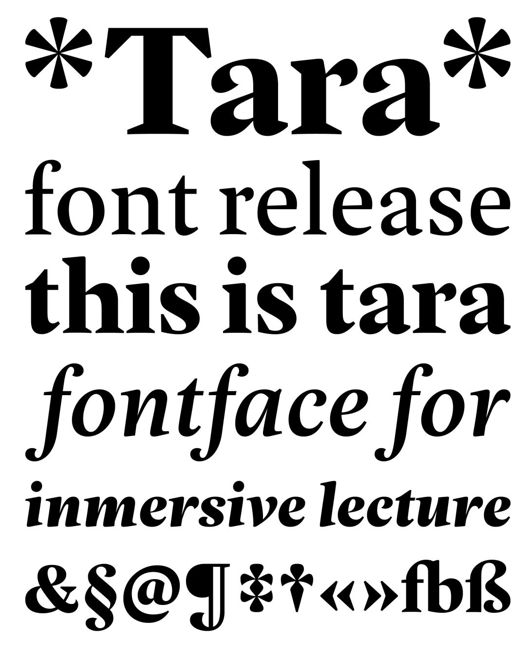 Specimen Tara