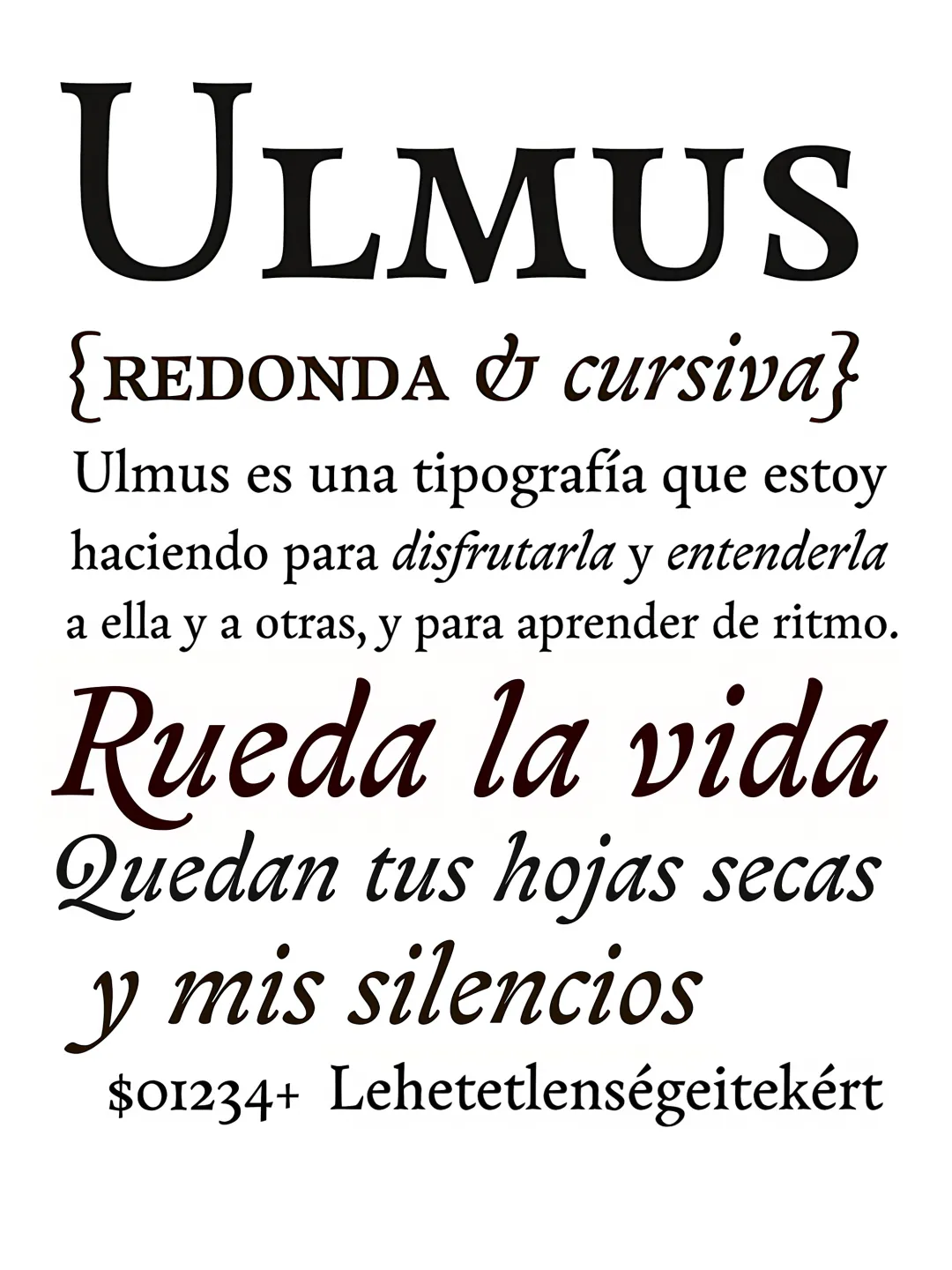 Specimen Ulmus