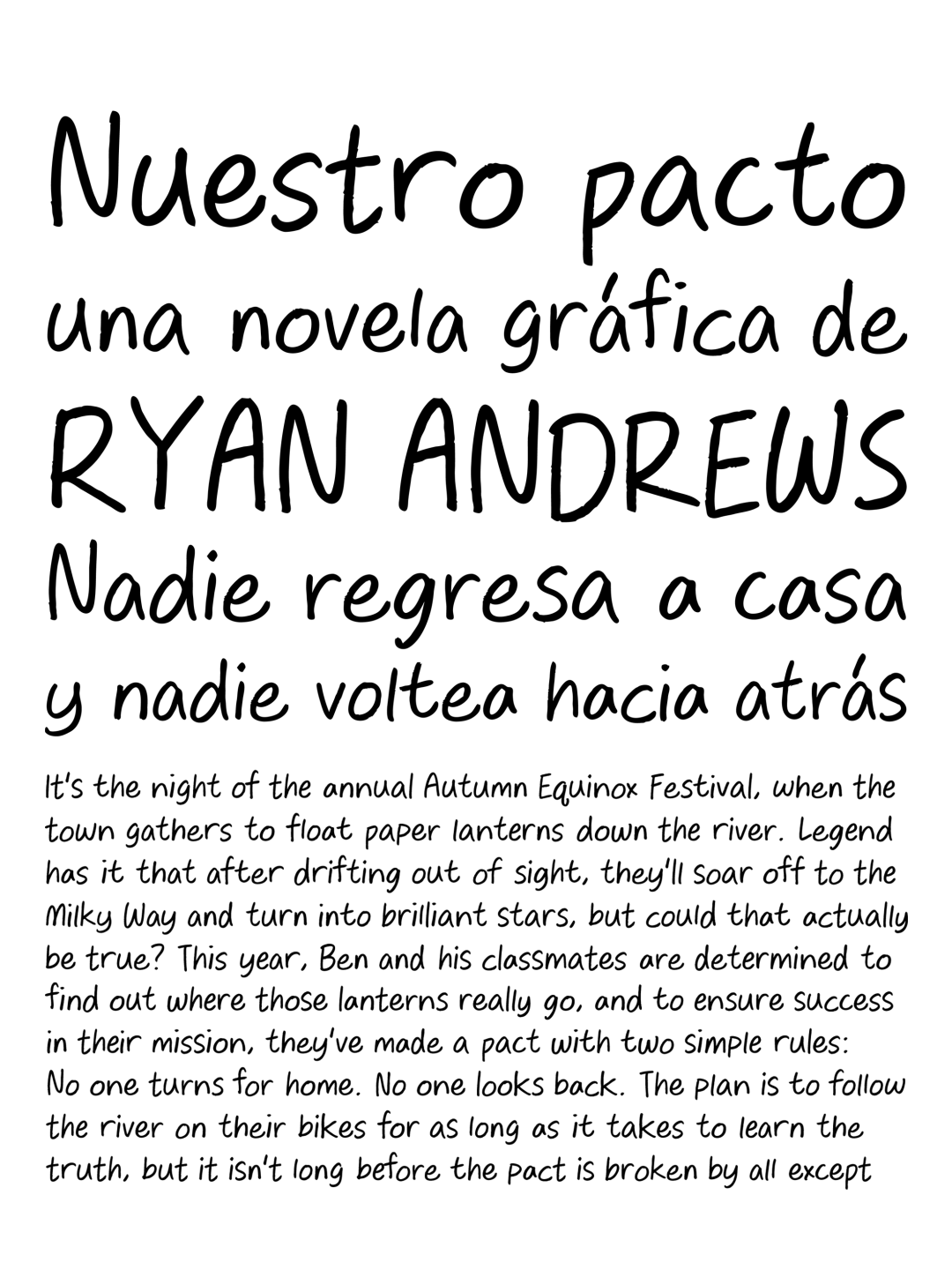 Specimen Nuestro Pacto