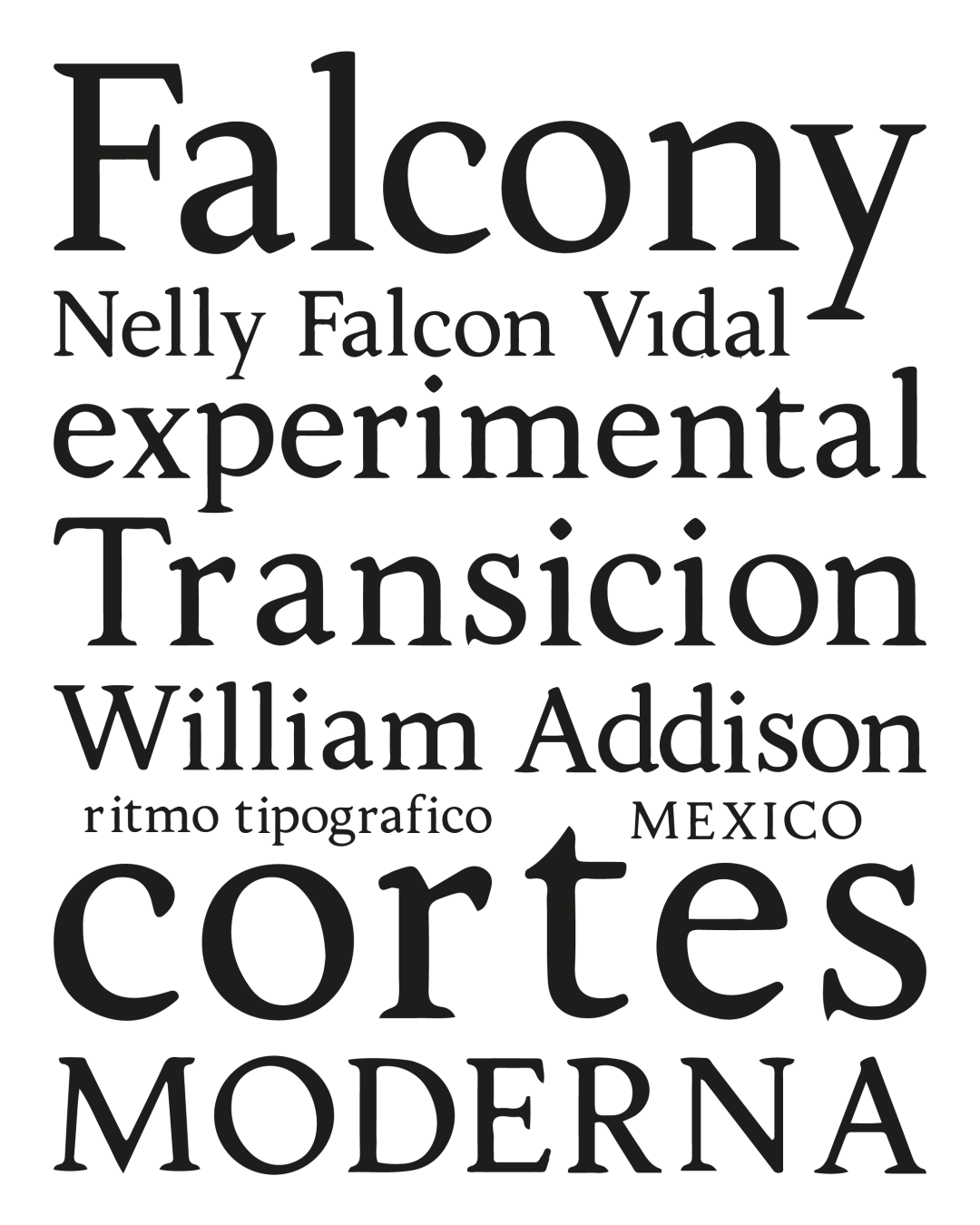 Specimen Falcony