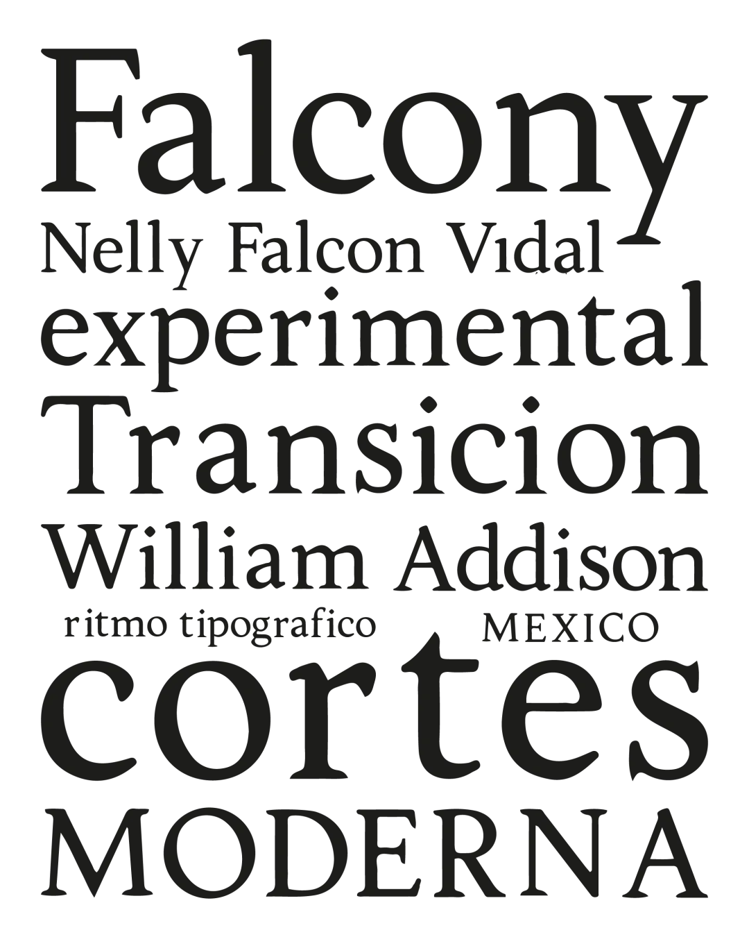 Specimen Falcony