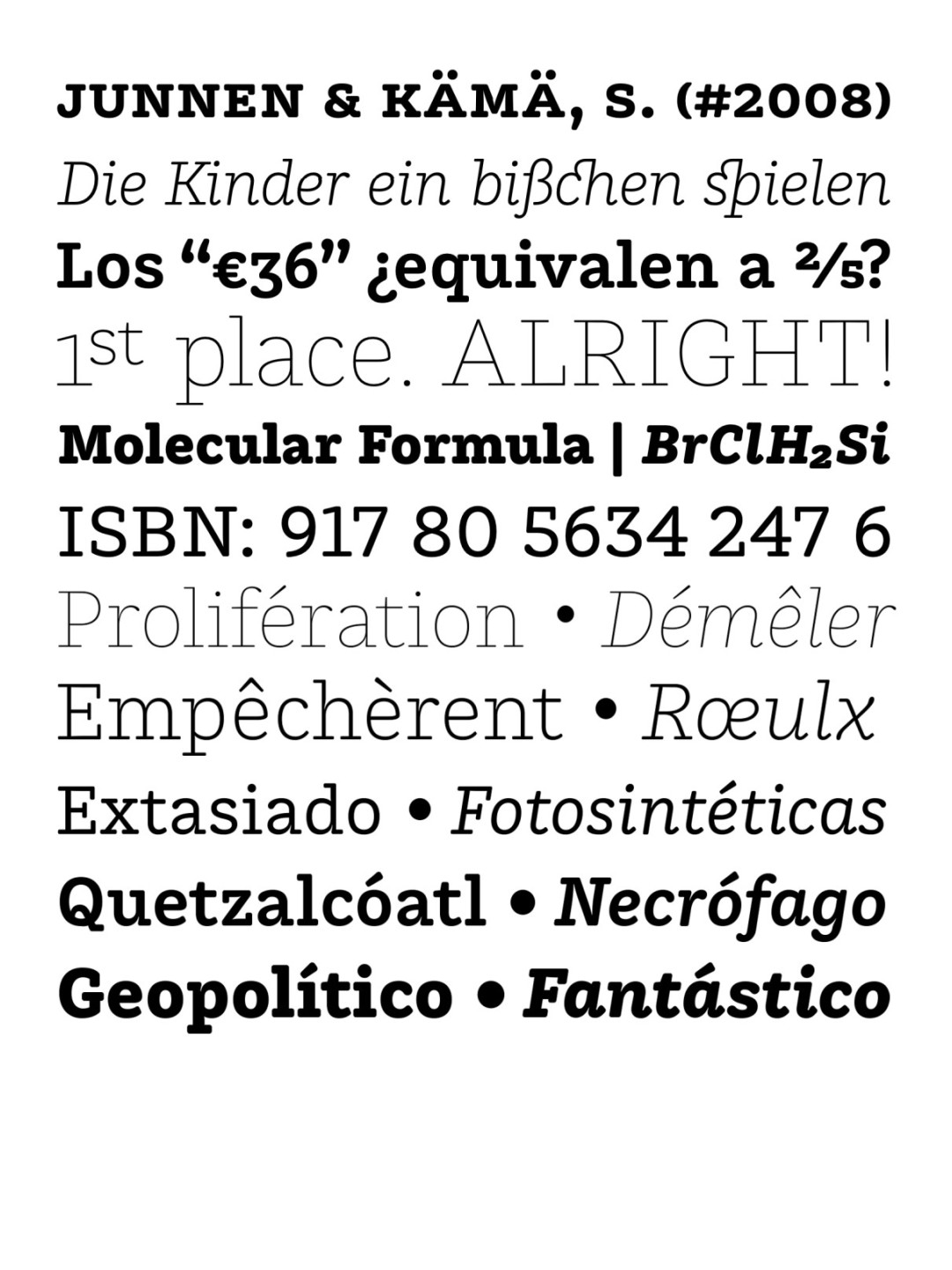 Specimen Libreto