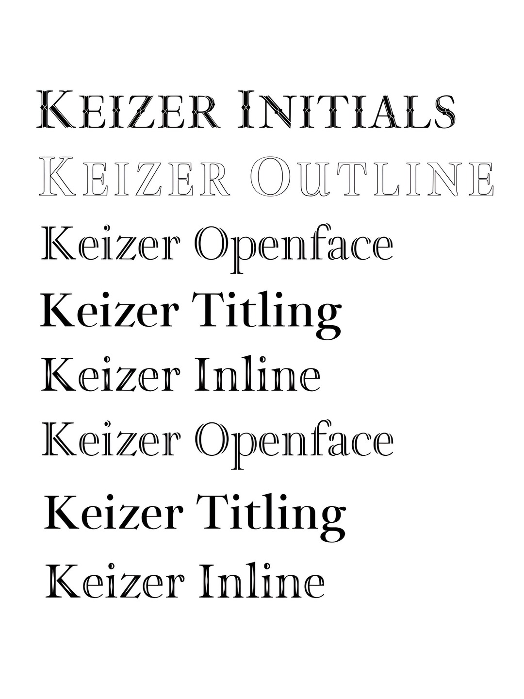 Specimen Keizer
