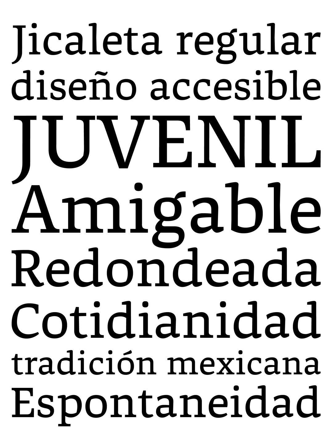 Specimen Jicaleta