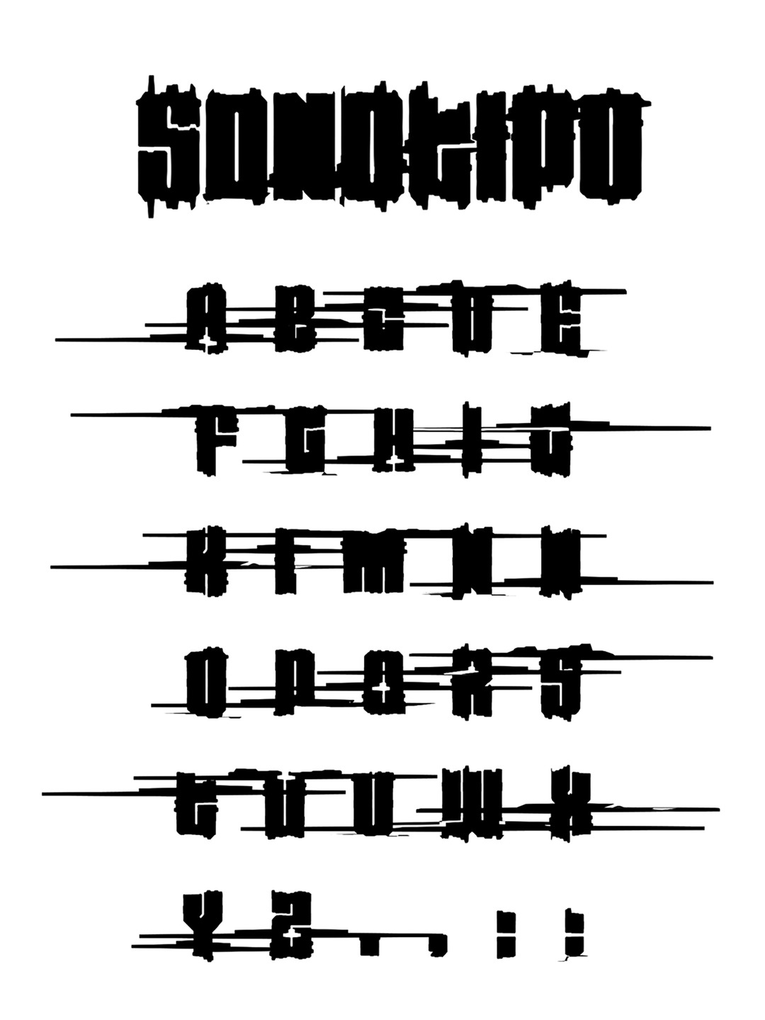 Specimen Sonotipo