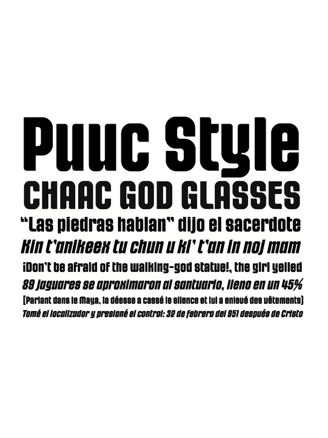 Specimen Puuc