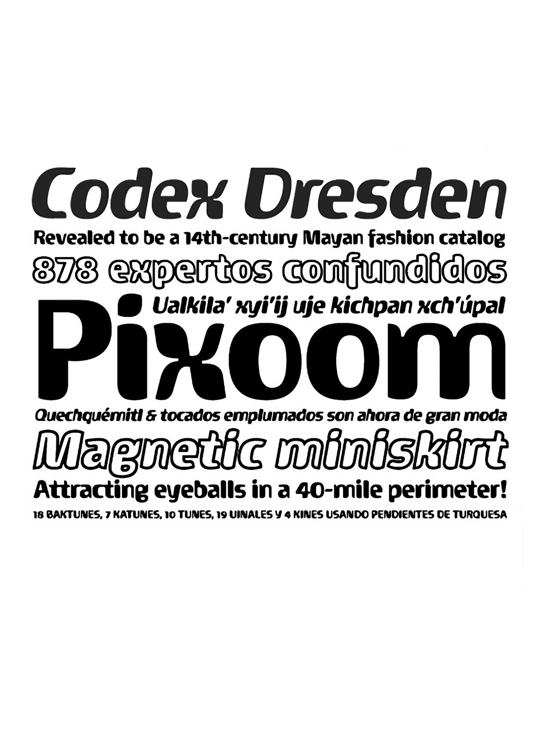 Specimen Neocodex