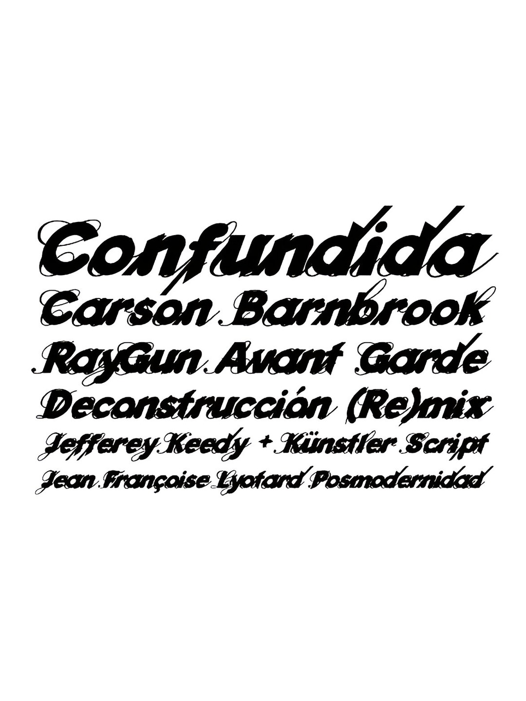 Specimen Confundida