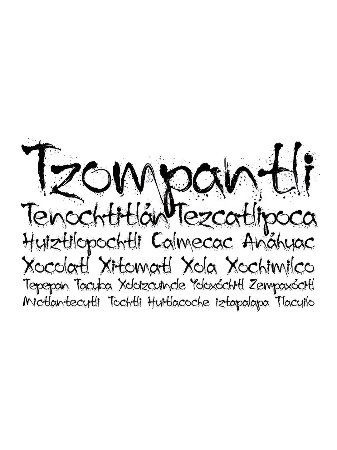Specimen Tzompantli
